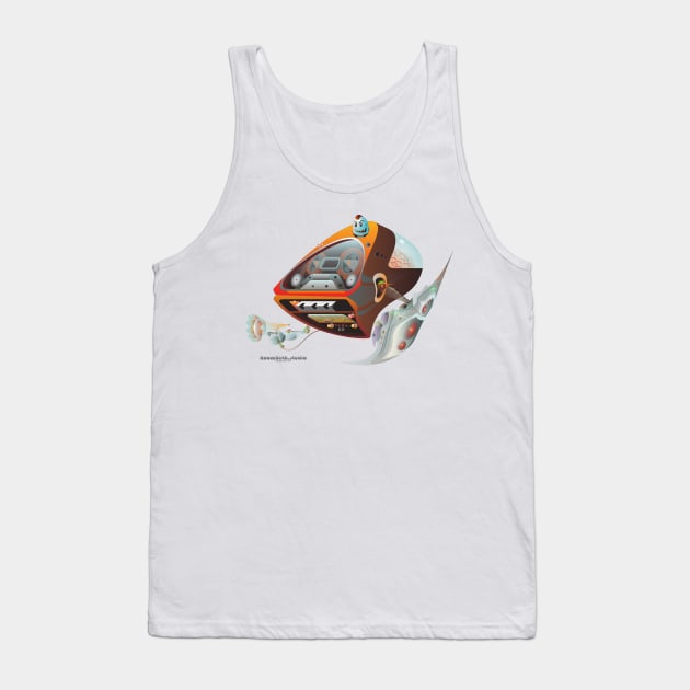 monster radio machine designs Tank Top by roombirth
